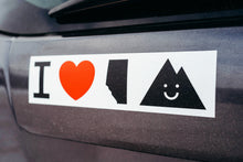 Load image into Gallery viewer, I love Alberta&#39;s Rocky Mountains - Bumper Sticker
