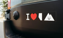 Load image into Gallery viewer, I love Alberta&#39;s Rocky Mountains - Bumper Sticker
